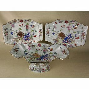Mason's Ironstone China Comport & Dessert Dishes