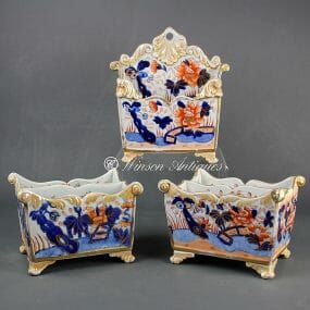 Mason's Ironstone China Stationery Holders