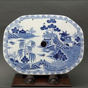 Mason's Ironstone China Drainer - Pagoda Pattern