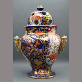 Mason's Ironstone China potpourri vase